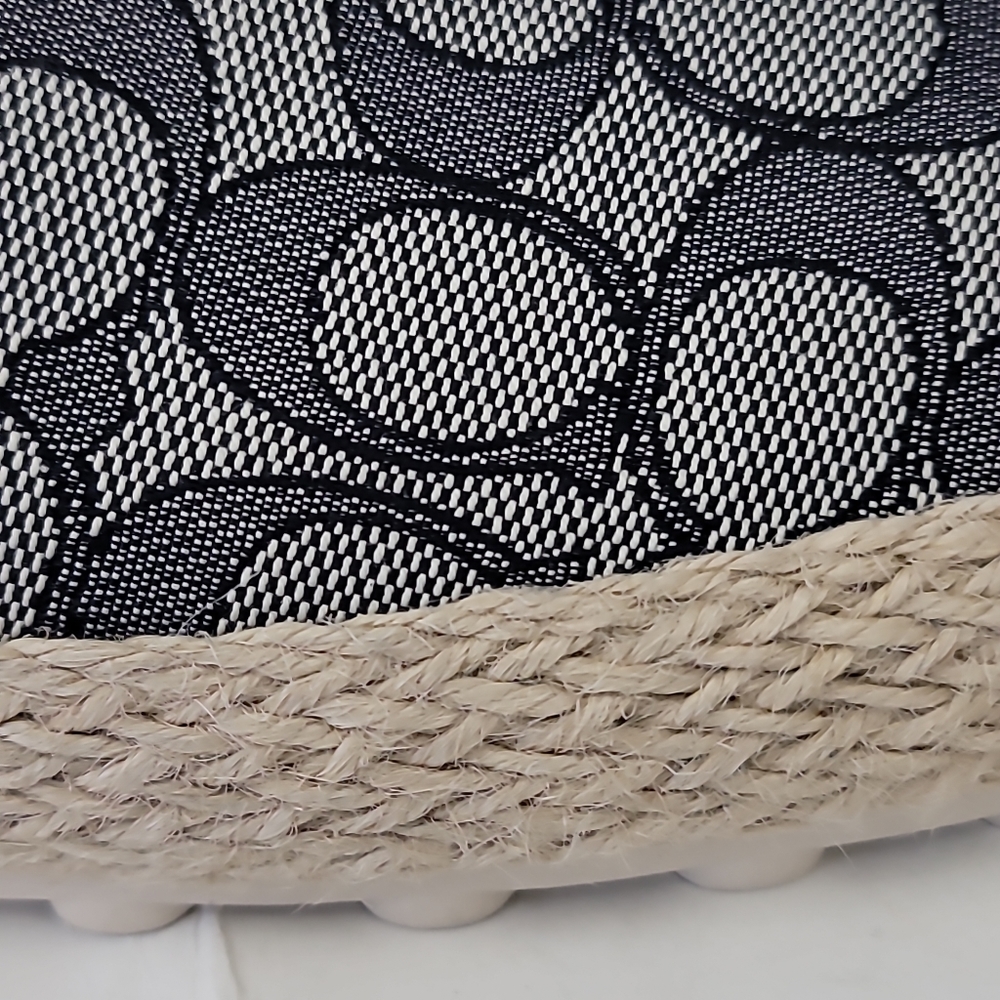 COACH Men's COACH Signature Jacquard Logo Print Espadrilles - Picture 13 of 14